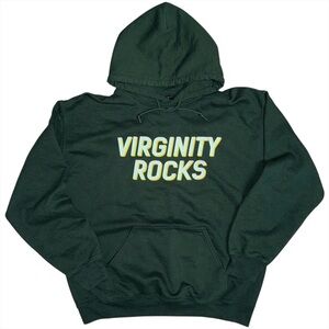 Danny Duncan Virginity Rocks Green Hoodie Size Medium Funny Graphic Sweatshirt
